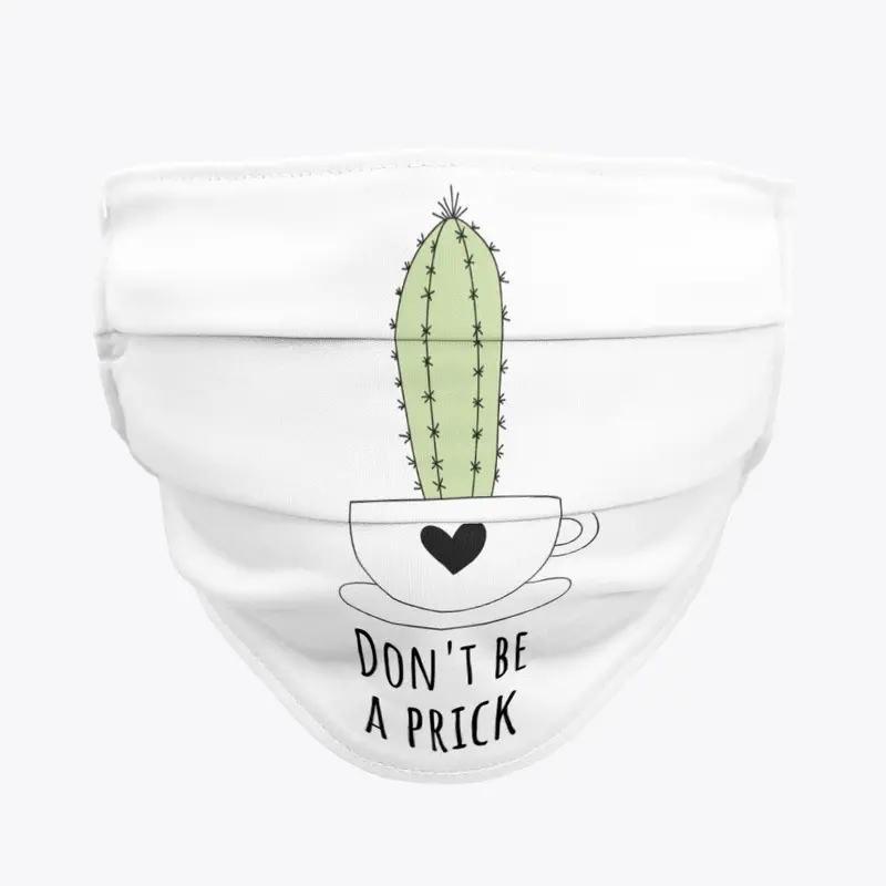 Don't be a prick cactus design