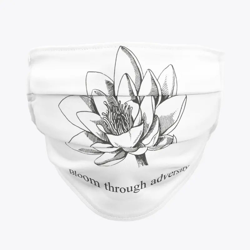 Lotus flowers bloom through adversity