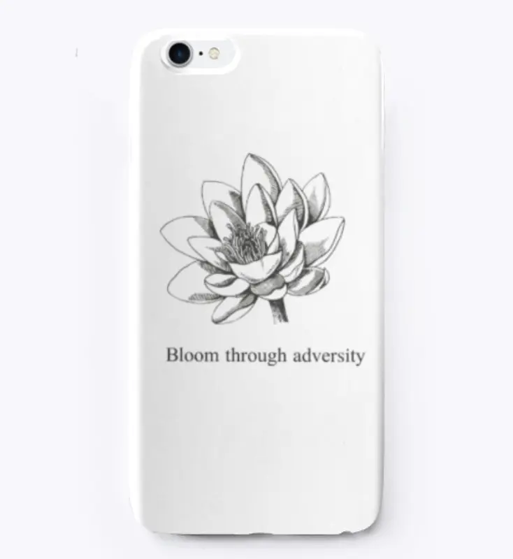 Lotus flowers bloom through adversity